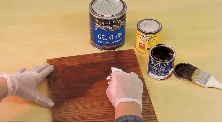 Can you paint over stained wood