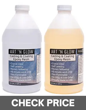 Clear Casting and Coating Epoxy Resin - 1 Gallon Kit