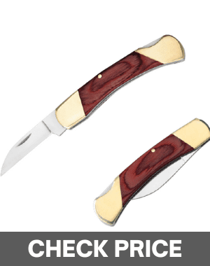 Pocket Whittler II Folding Knife by Mastercarver: Pocket Knife for Whittling