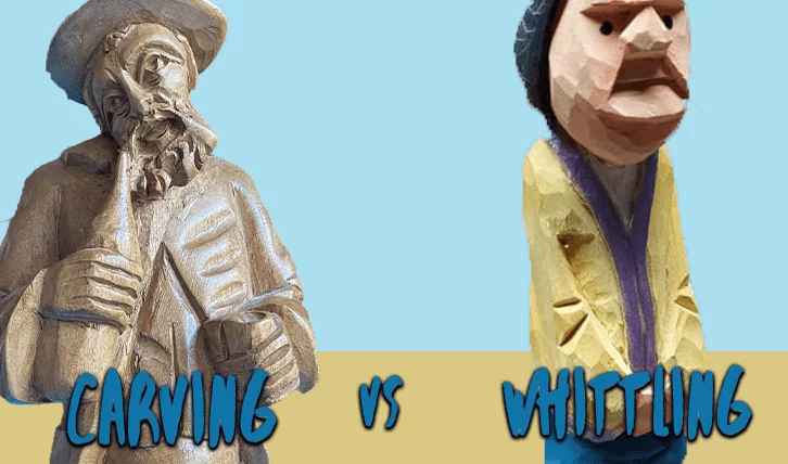 Carving vs whittling : r/whittling