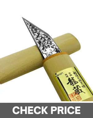 JAPANESE KIRIDASHI MARKING KNIFE WITH SHEATH