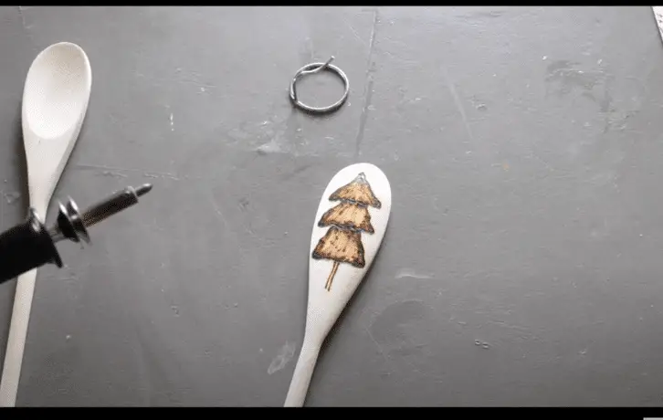 Let it cool, then Seal your new wood burned spoon
