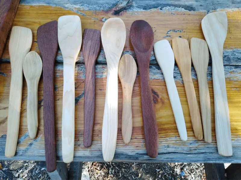 woods for cooking utensils