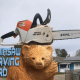 is chainsaw carving hard
