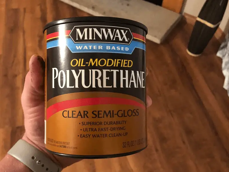 Minwax water-based Oil-modified Polyurethane Protective Wood Finish