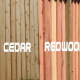 Redwood vs Cedar for Decking and Fencing
