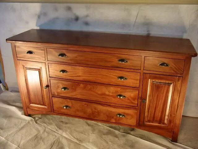 How semi-gloss looks on furniture