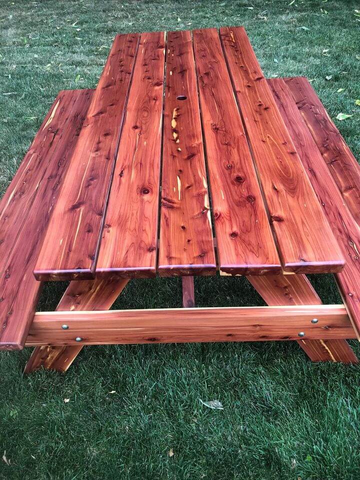 Cedar Picnic table
