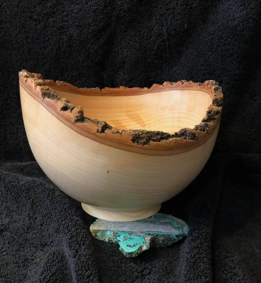 ash wood bowl turning