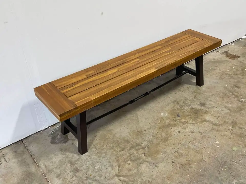 acacia bench