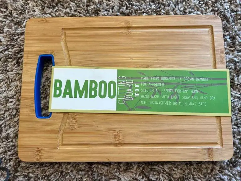 10 Best Woods For Cutting Boards 2024   Bamboo Cutting Board 768x576 