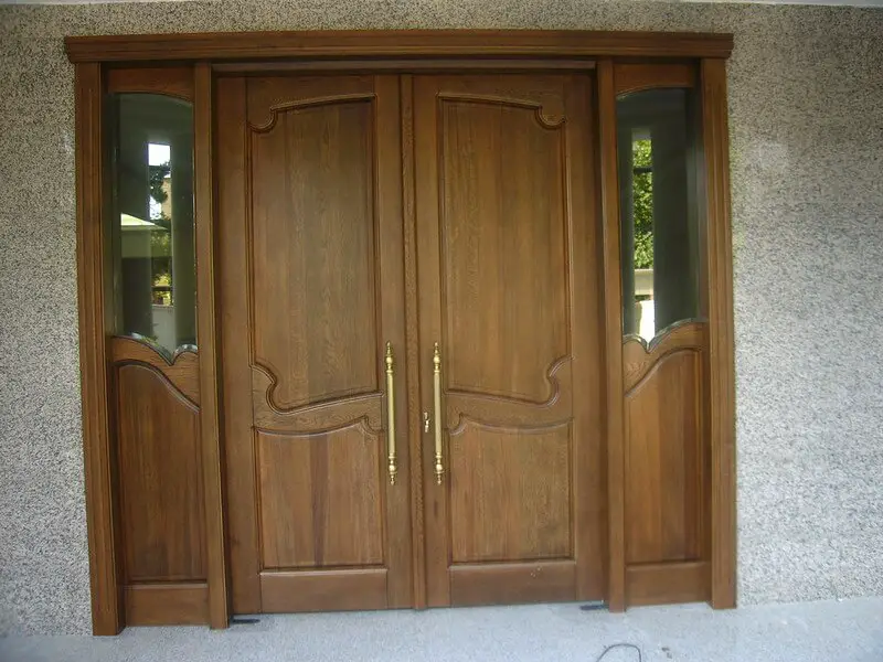 best wood for door frame