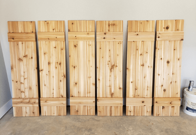 best wood for outdoor shutters