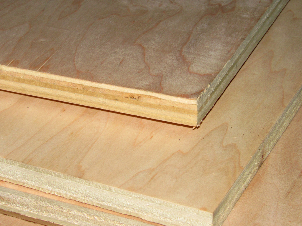 Maple, Natural Plywood 