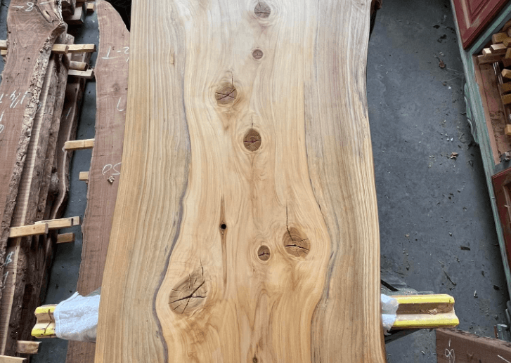 Sawing and planing bald cypress