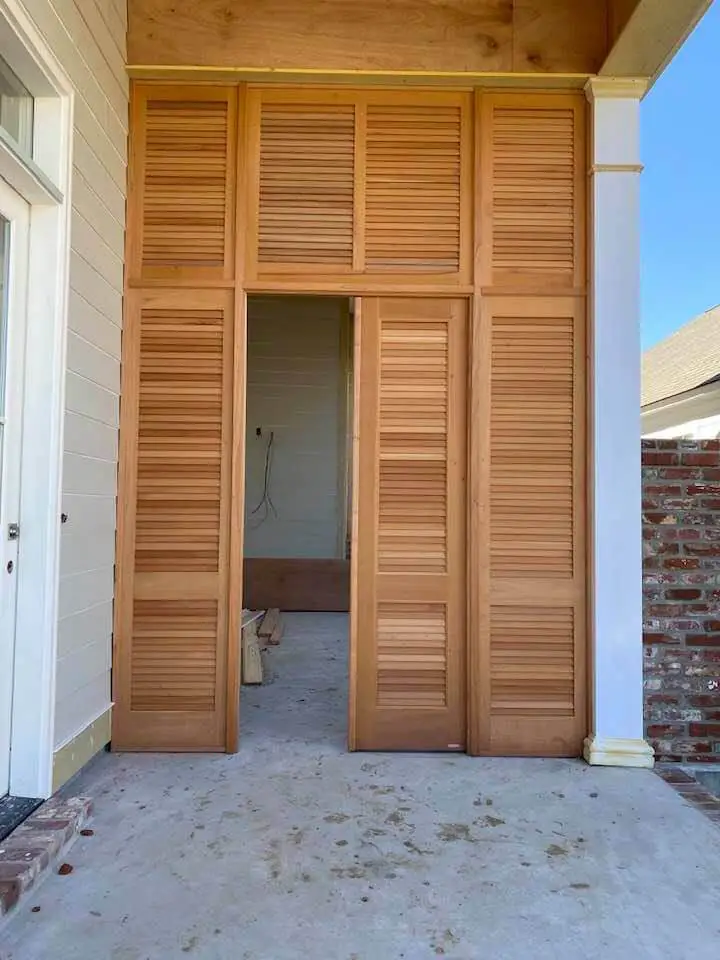 spanish cedar shutters