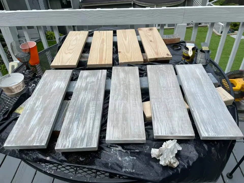 Staining Pallets