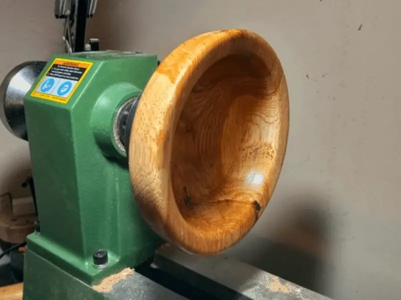 wood lathe for turning large bowls