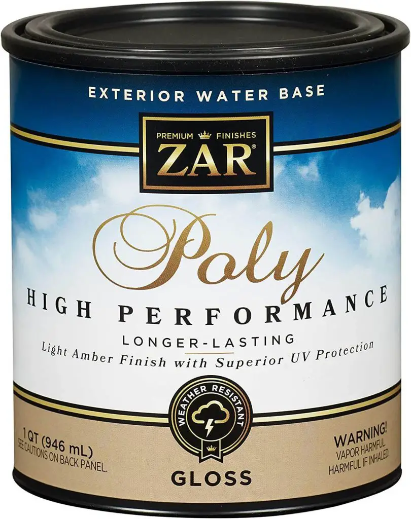 ZAR 32612 Exterior Water-Based Polyurethane