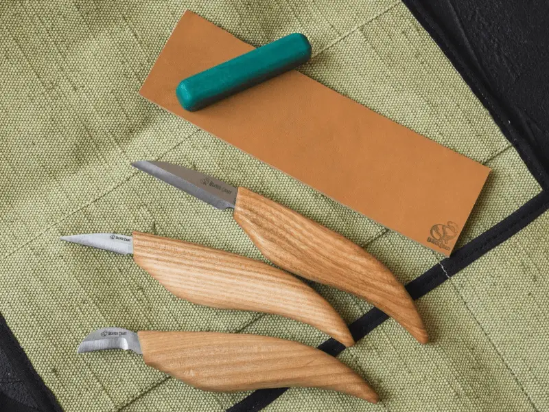 tools and materials to get started carving