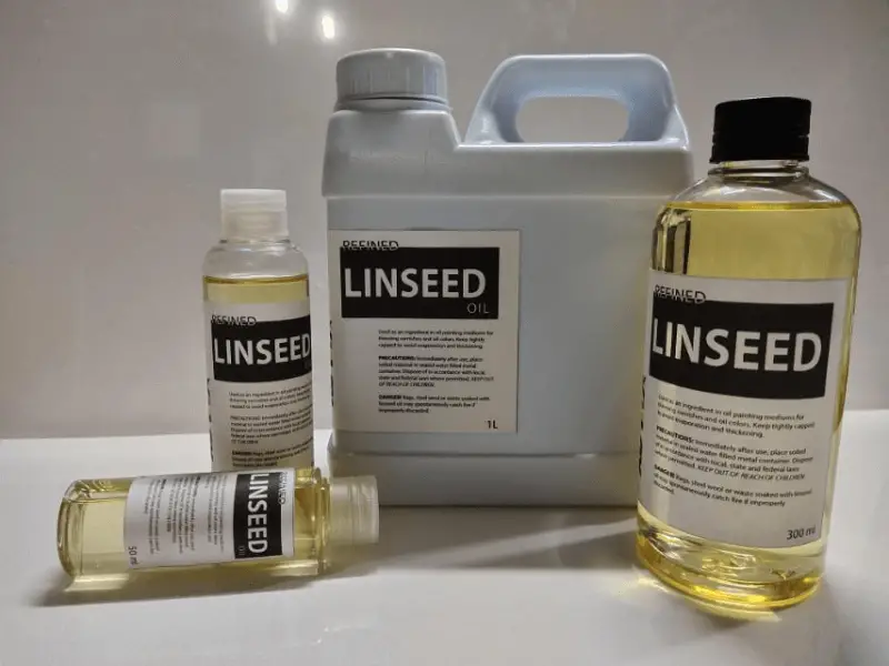 refined linseed oil