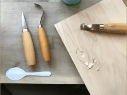 Spoon carving kit for beginners