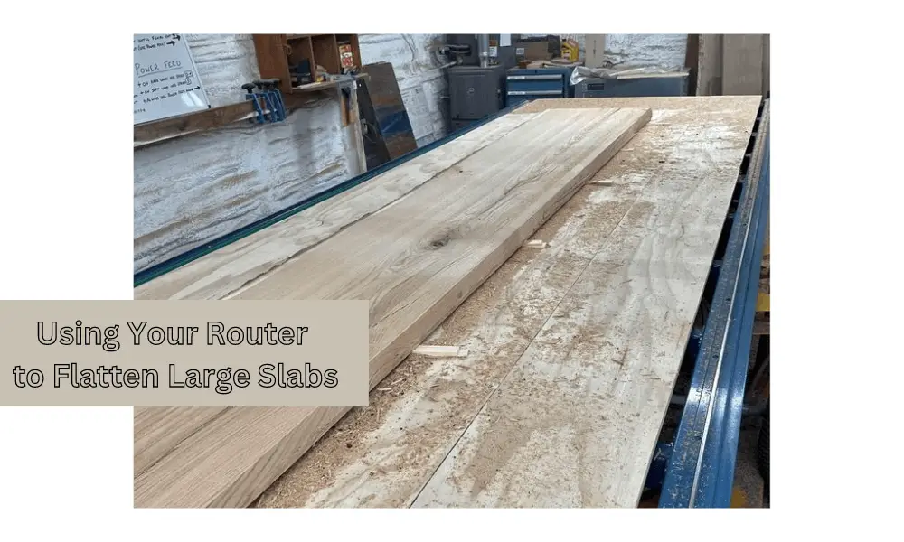 Using Your Router to Flatten Large Slabs