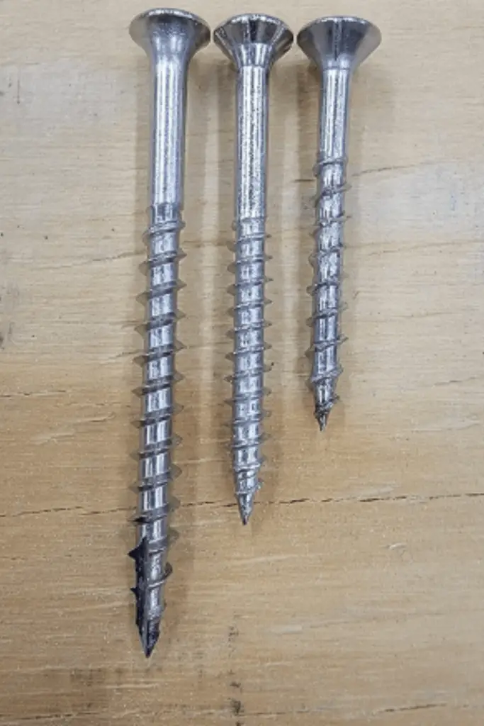 Corrosion Resistance steel screws