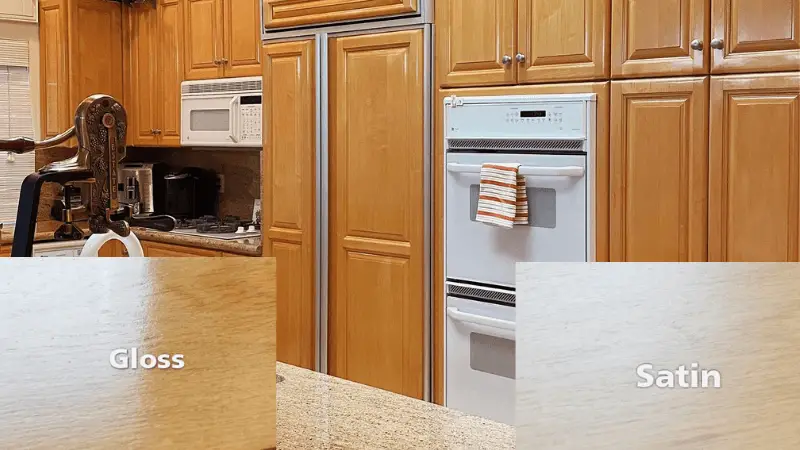satin or semi gloss for cabinets