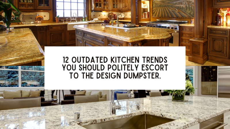 12 kitchen designs to avoid