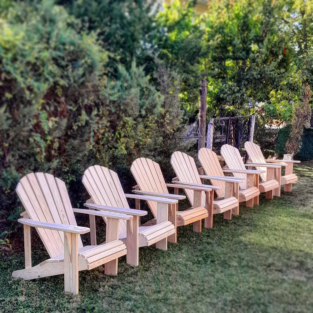 30 woods that can be used for Adirondack chairs 2025