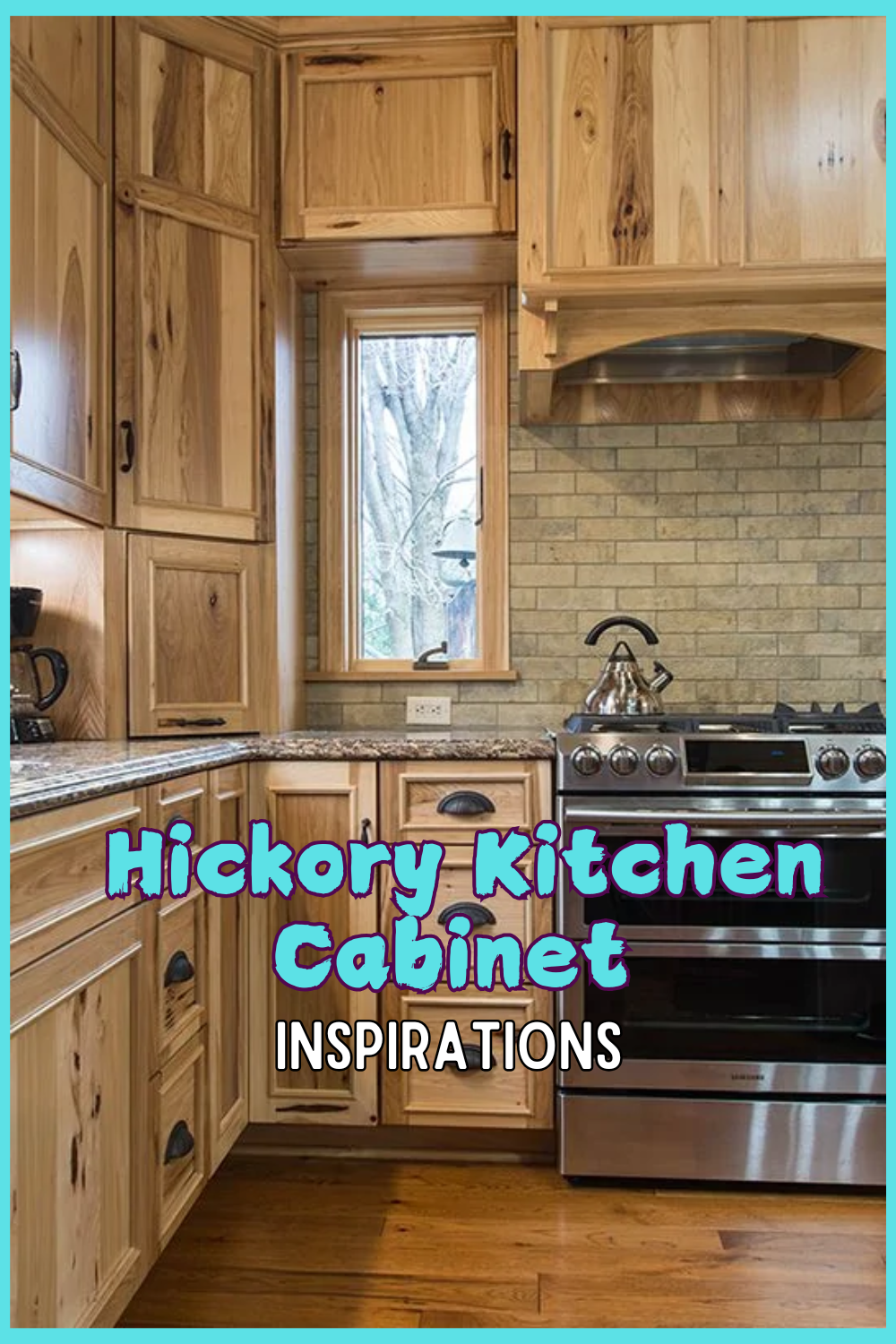 hickory kitchen cabinet