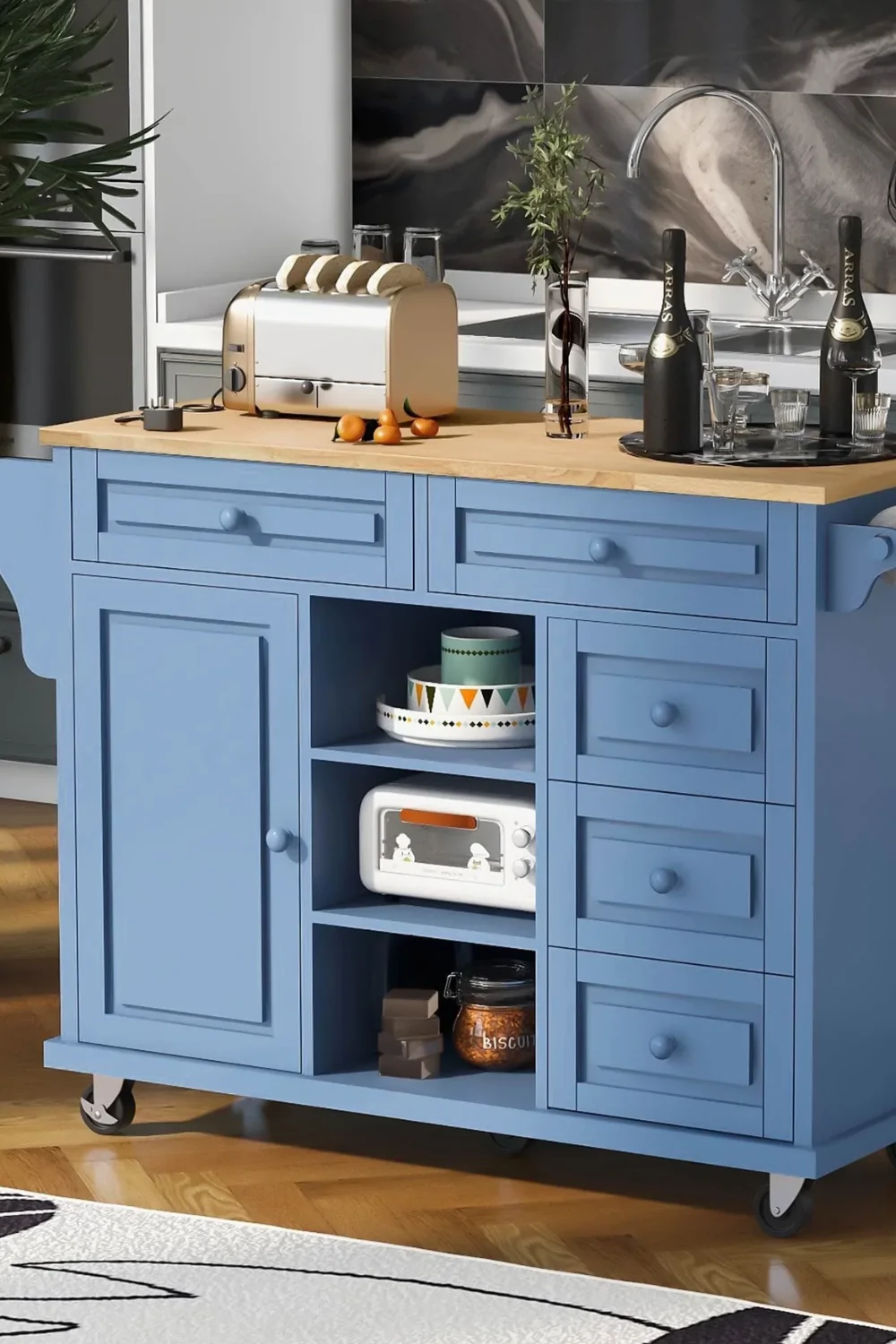 mobile kitchen island ideas