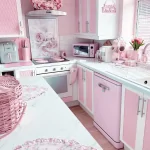 pink kitchen ideas