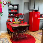 red kitchen ideas