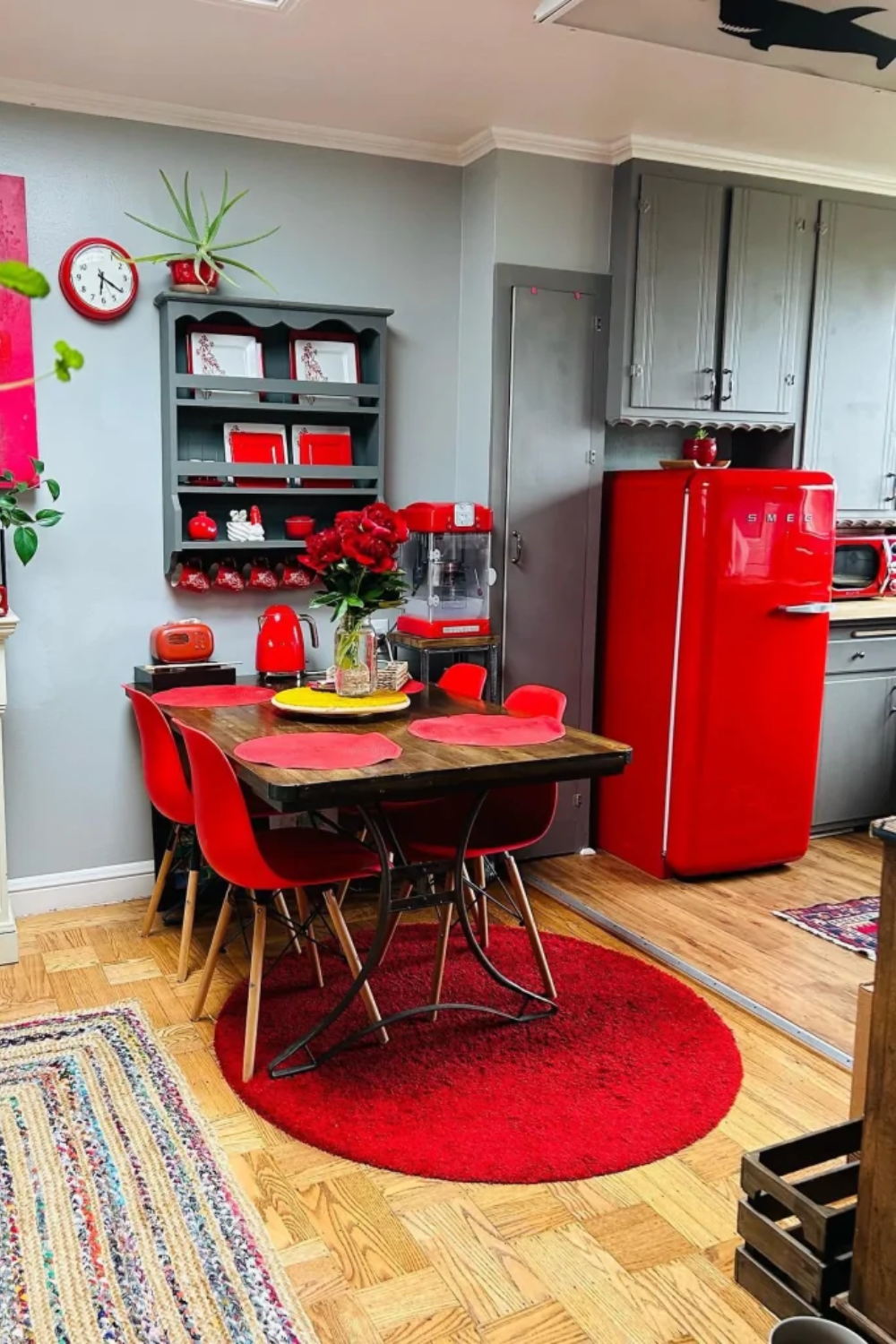 red kitchen ideas