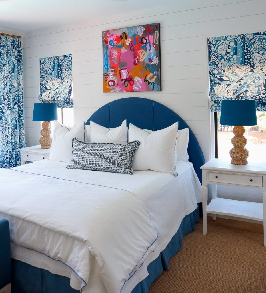 Mix Different Shades of Blue for perfect blue bedroom