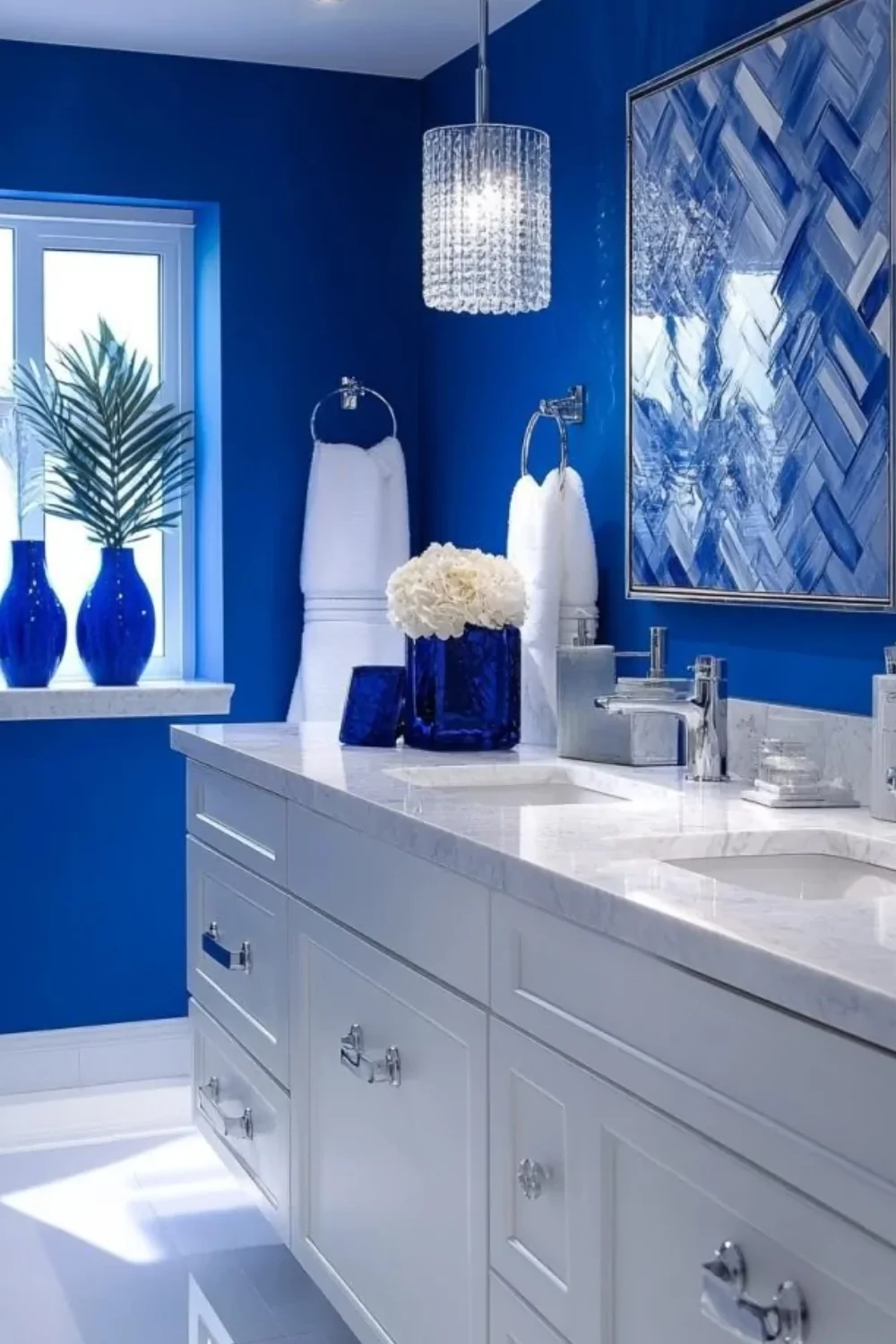 blue bathroom decor ideas