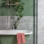 green bathroom decor ideas