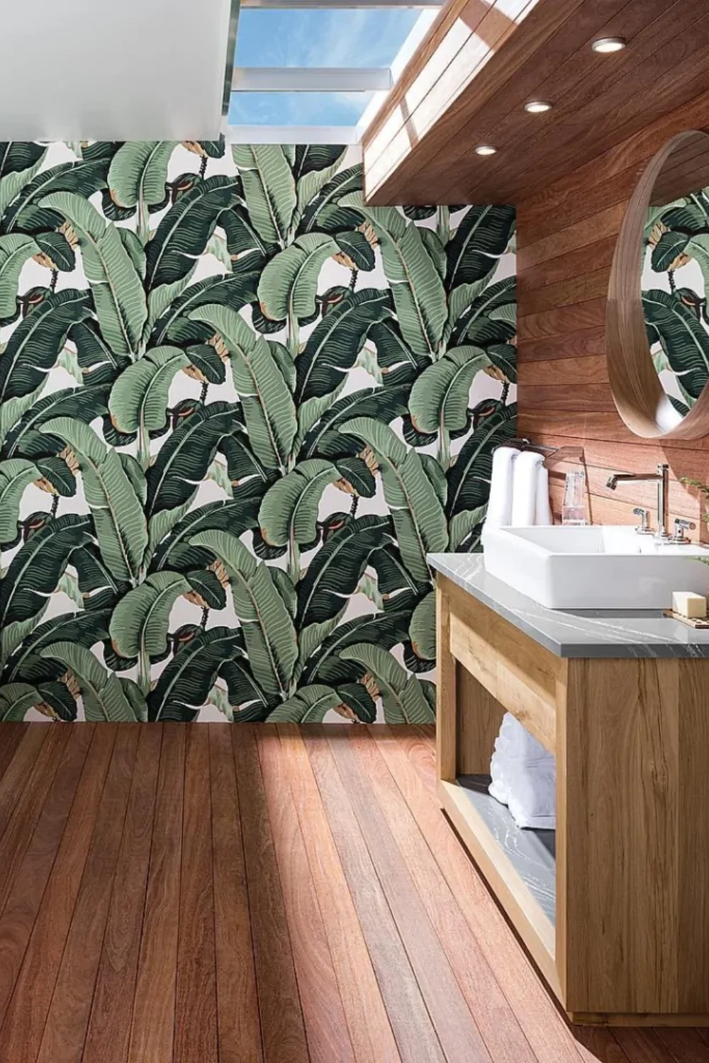 bathroom wallpaper decorating ideas