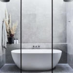 black and grey bathroom ideas