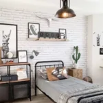 modern industrial bedroom ideas