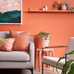 burnt orange living room ideas