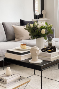 black and beige living room ideas