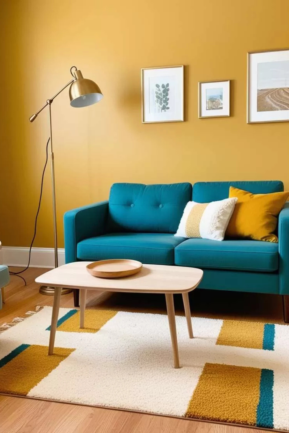 Teal living room ideas