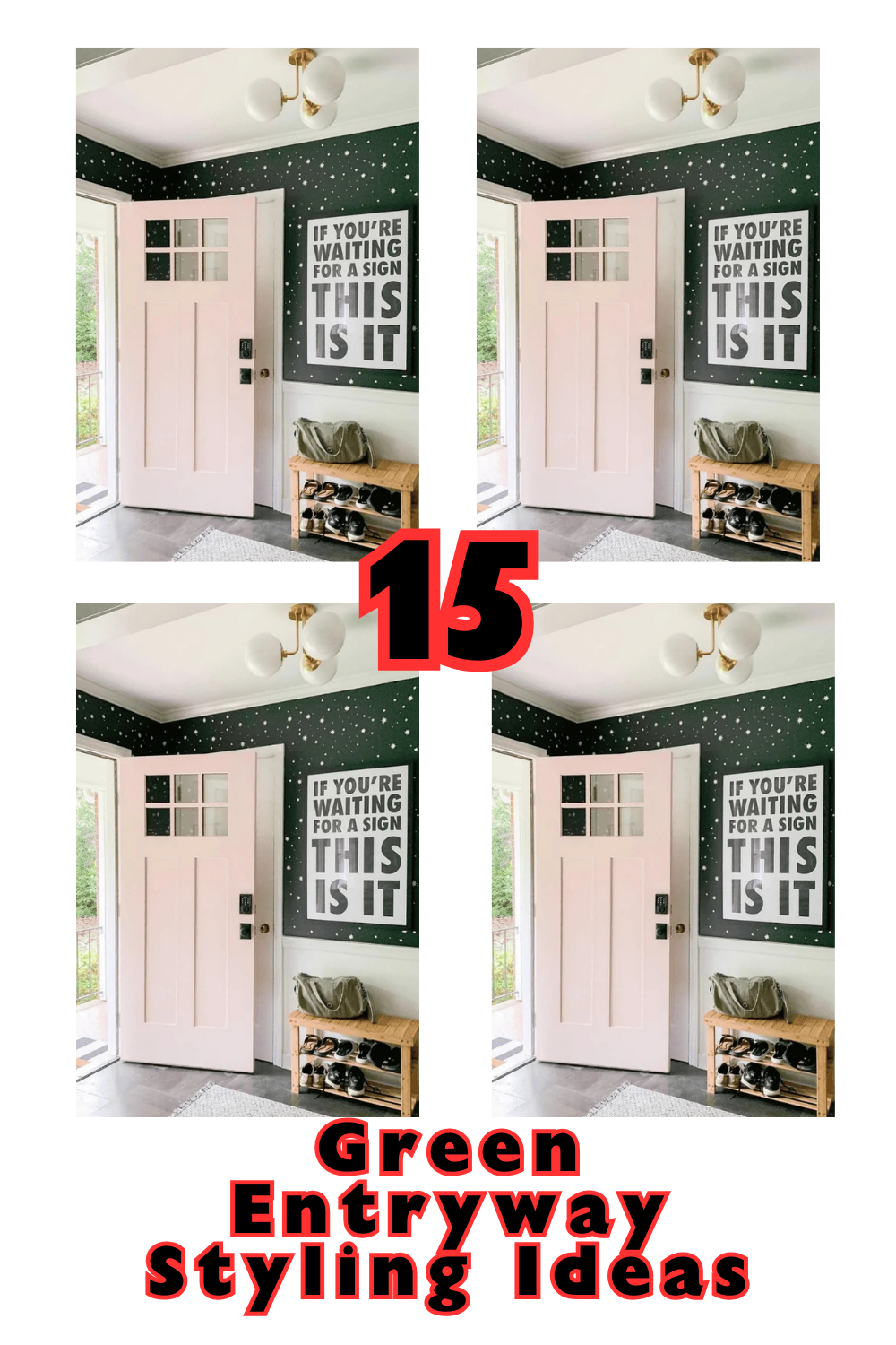 15 Green Entryway Styling Ideas