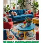 15 Navy and Powder Blue Living Room Ideas