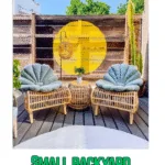 Small backyard seating ideas