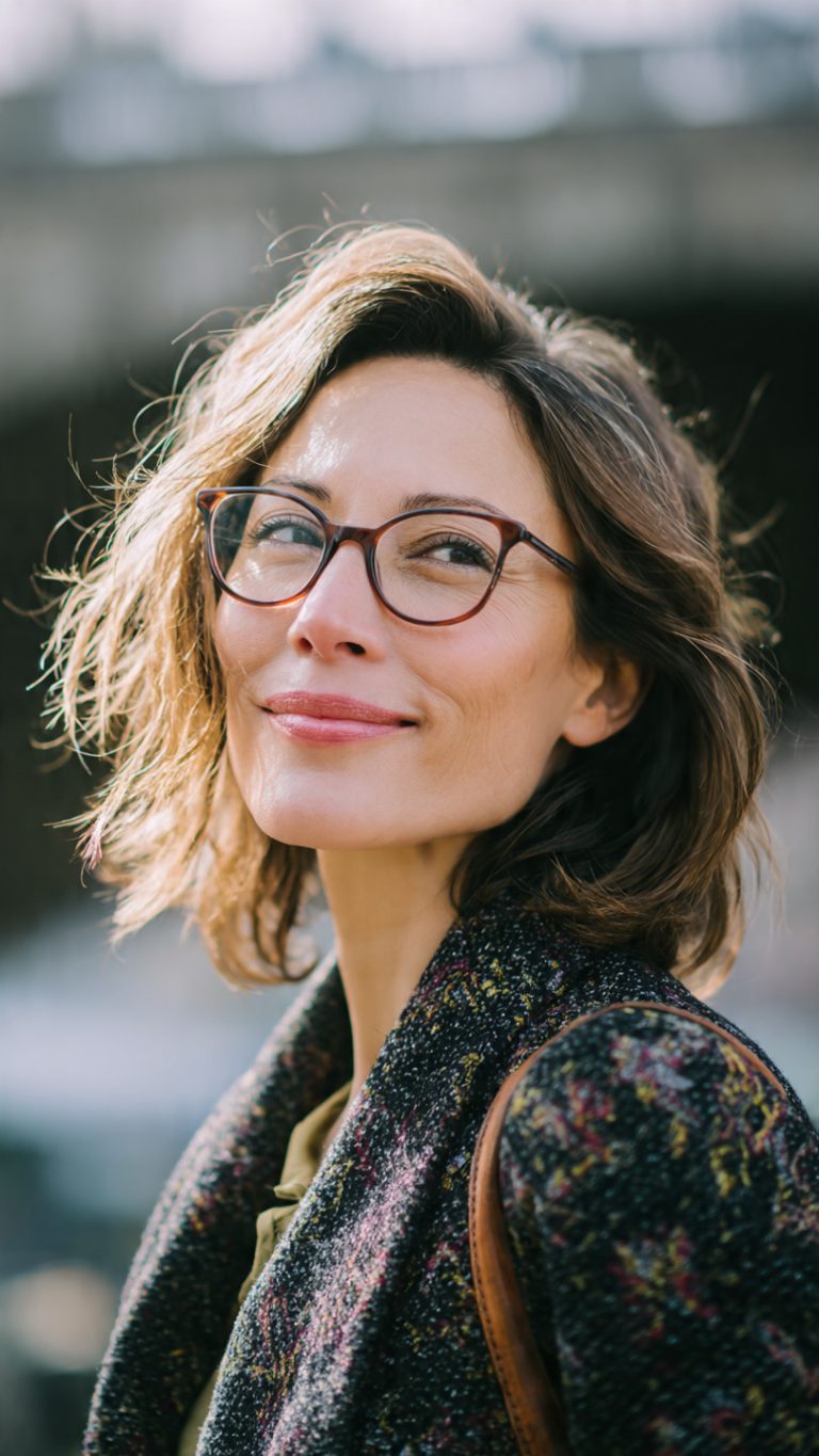 Hairstyles That Look Good With Glasses for Women Over 30 2026